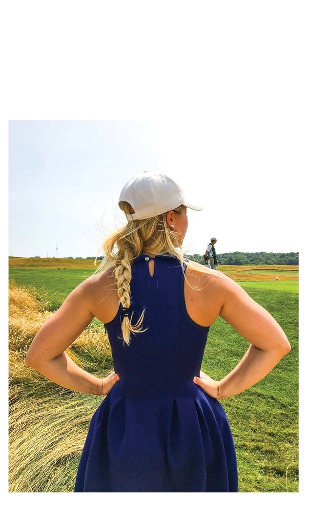 HEDGE WHAT'S HOT Dune Racerback Dress With Collar 14 HEDGE WHAT'S HOT Dune Racerback Dress With Collar