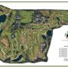 Vintage Golf Course Maps Due Process Stable Golf Club