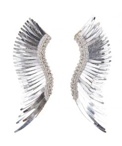 Mignonne Gavigan Metallic Madeline Earrings Silver