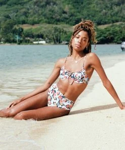 Follow Suit The Emily Top - Blue Hana Swimwear