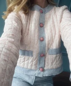 Nina Blanc The Coco Quilted Jacket CLOTHING 15 Nina Blanc The Coco Quilted Jacket CLOTHING