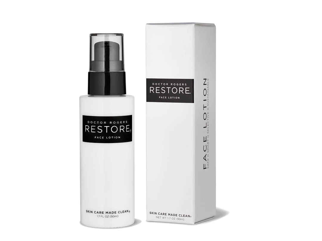 Doctor Rogers Beauty RESTORE Face Lotion 1.7oz Bottle 3 Doctor Rogers Beauty RESTORE Face Lotion 1.7oz Bottle