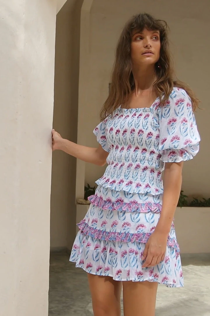 OLIPHANT Flirty Skirt- Poppy Blue 6 OLIPHANT Flirty Skirt- Poppy Blue