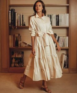 Daphne Wilde Giovanna In Cream Cotton