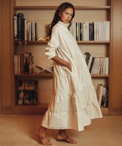 Daphne Wilde Giovanna In Cream Cotton 9 Daphne Wilde Giovanna In Cream Cotton