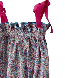 Casey Marks Girls' Jaime Dress In Raspberry Floral