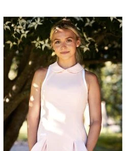 HEDGE WHAT'S HOT Dune Racerback Dress With Collar 26 HEDGE WHAT'S HOT Dune Racerback Dress With Collar