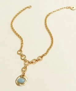 Mignonne Gavigan Helen Necklace Light Blue 11 Mignonne Gavigan Helen Necklace Light Blue