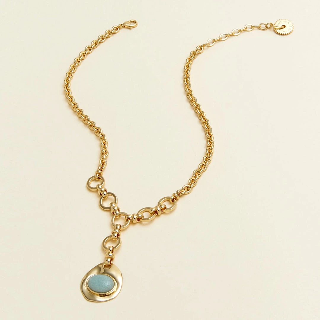 Mignonne Gavigan Helen Necklace Light Blue 7 Mignonne Gavigan Helen Necklace Light Blue