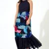 OLIPHANT High Neck Maxi- Pacifica Black