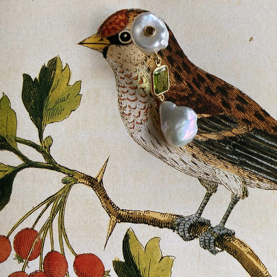 Couplet Les Perles Gem Drop Earrings ACCESSORIES 3 Couplet Les Perles Gem Drop Earrings ACCESSORIES