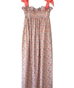 Casey Marks WHAT'S HOT Jaime Dress In Coral Floral