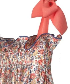 Casey Marks WHAT'S HOT Jaime Dress In Coral Floral 8 Casey Marks WHAT'S HOT Jaime Dress In Coral Floral