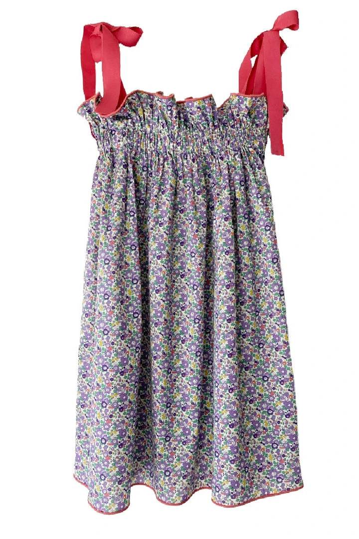 Casey Marks Girls' Jaime Dress In Purple Floral WHAT'S HOT 3 Casey Marks Girls' Jaime Dress In Purple Floral WHAT'S HOT