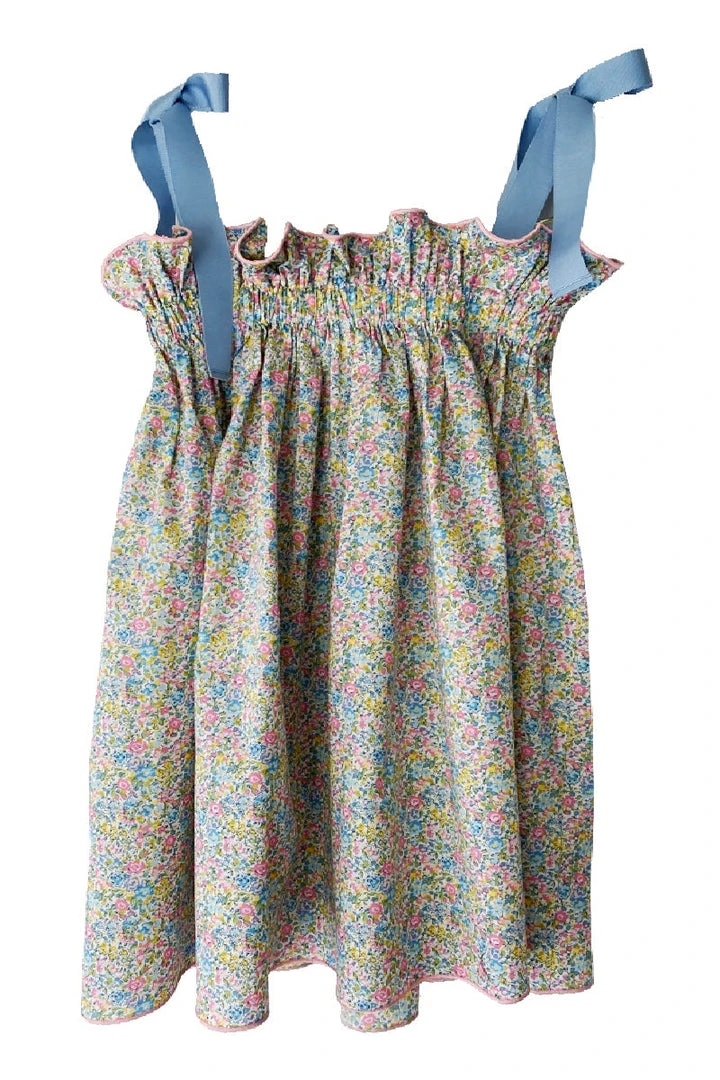 Casey Marks Girls' Jaime Dress In Pastel Ditsy 3 Casey Marks Girls' Jaime Dress In Pastel Ditsy