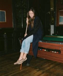 Del Toro Women’s Pony Hair Leopard Slipper II WHAT'S HOT