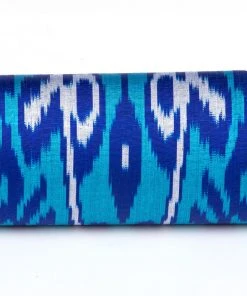 Larkin Lane Mykonos Silk Ikat Hard Shell Clutch WHAT'S HOT