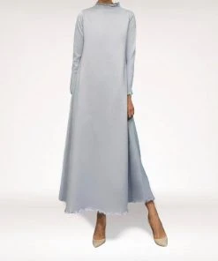 Casey Marks Lounge Dress In Winter Blue French Terry
