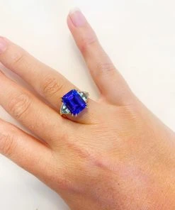 Couplet One-of-a-Kind Tanzanite And Aquamarine Ring ACCESSORIES
