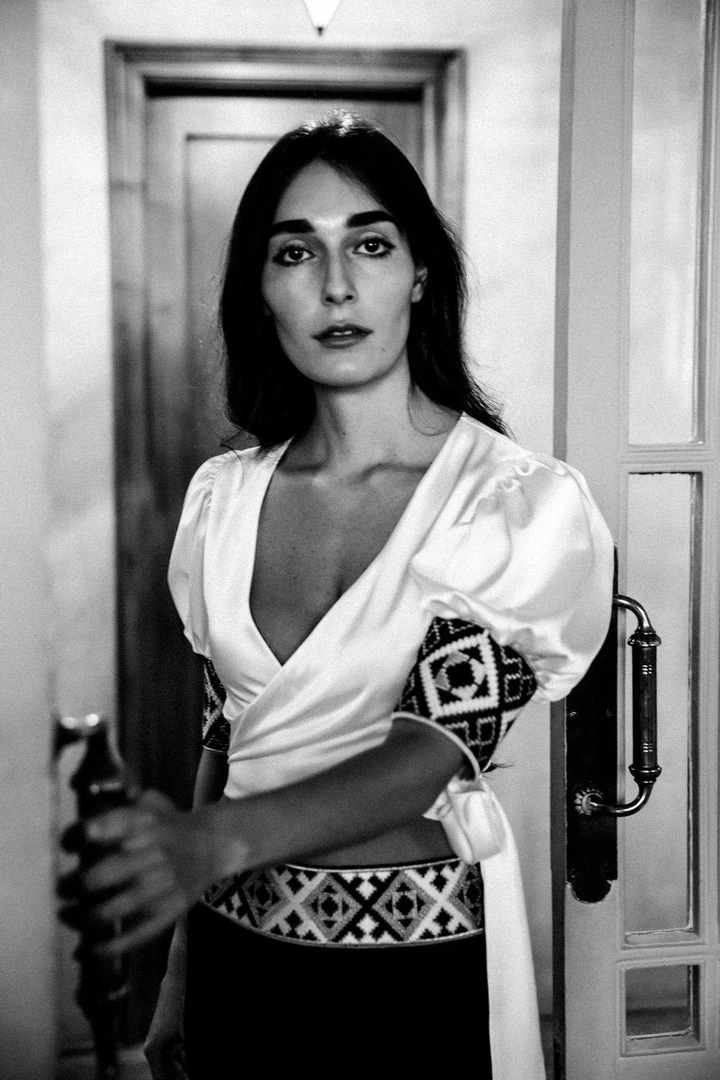 RosewaterHouse Tops Embroidered Del Blouse - Ivory 5 RosewaterHouse Tops Embroidered Del Blouse - Ivory