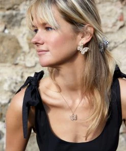 Mignonne Gavigan Ingrid Crystal Butterfly Necklace