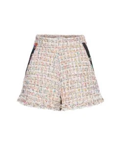 SKYLENCE WHAT'S HOT Chelsea Tang Tweed Shorts Multi