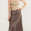 RosewaterHouse Avin Slip Skirt - Bronze CLOTHING 1 RosewaterHouse Avin Slip Skirt - Bronze CLOTHING