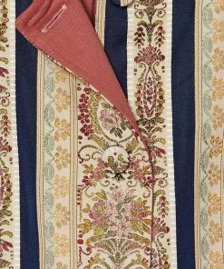 Casey Marks Magic Jacket In Striped Brocade & Pink Twill WHAT'S HOT