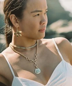 Mignonne Gavigan Helen Necklace Light Blue 10 Mignonne Gavigan Helen Necklace Light Blue