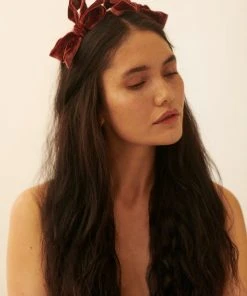 Jasmine Chong ACCESSORIES Alouette Double Bow Headband