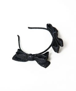 Jasmine Chong ACCESSORIES Alouette Double Bow Headband