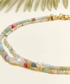 Mignonne Gavigan WHAT'S HOT Jody Double Strand Necklace Multi