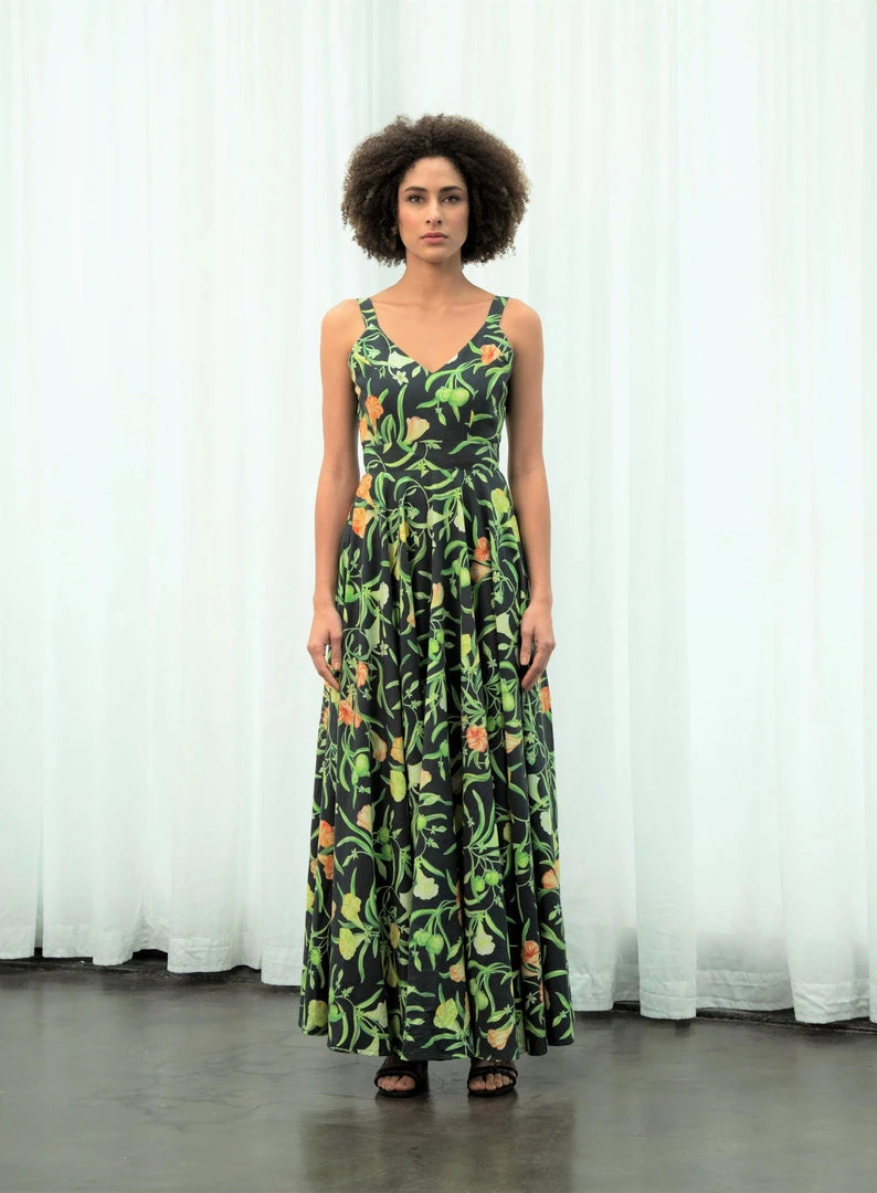 Sruti Dalmia Kaner Flower Dress 3 Sruti Dalmia Kaner Flower Dress