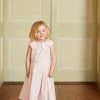 Seraphina THE LITTLE PETAL DRESS | Pink & White Stripe