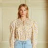 Seraphina THE PETAL BLOUSE | Sunshine Florals WHAT'S HOT