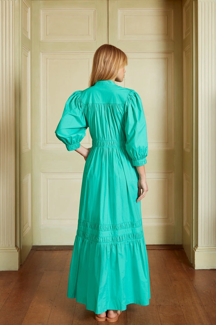 Seraphina WHAT'S HOT THE RUCHE MIDI DRESS | Emerald 6 Seraphina WHAT'S HOT THE RUCHE MIDI DRESS | Emerald