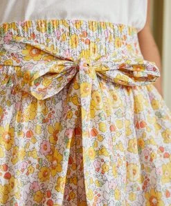 Seraphina THE TIE WAIST SKIRT | Sunshine Florals WHAT'S HOT