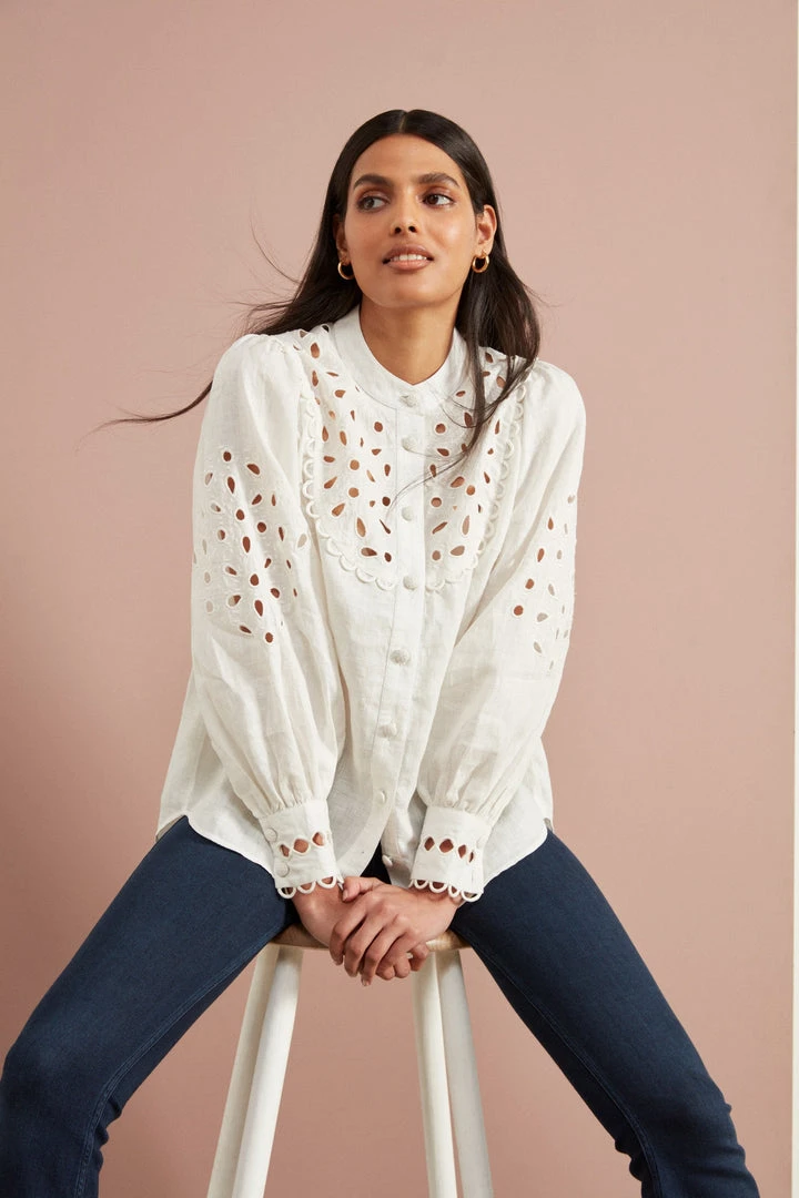 Seraphina WHAT'S HOT CUTWORK BLOUSE | 3 Seraphina WHAT'S HOT CUTWORK BLOUSE |