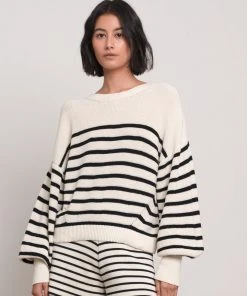 Eleven Six Layla Stripe Sweater WHAT'S HOT
