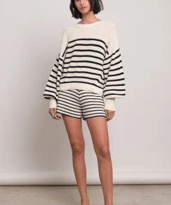 Eleven Six Layla Stripe Sweater WHAT'S HOT