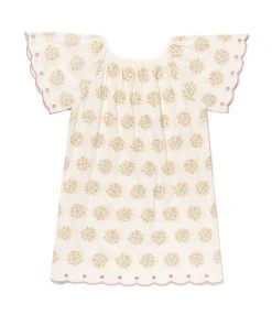 The Coast Brand Lahaina Dress - Light Pink/Light Blue/Light Yellow WHAT'S HOT