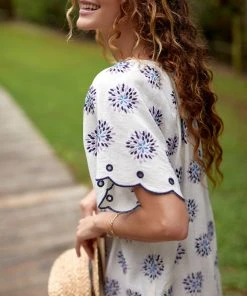 The Coast Brand Lahaina Dress - Light Purple/Navy/Blue 8 The Coast Brand Lahaina Dress - Light Purple/Navy/Blue