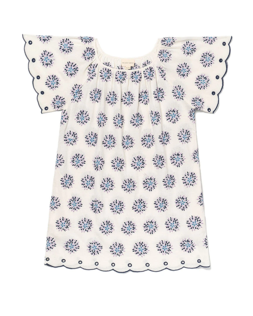 The Coast Brand Lahaina Dress - Light Purple/Navy/Blue 3 The Coast Brand Lahaina Dress - Light Purple/Navy/Blue