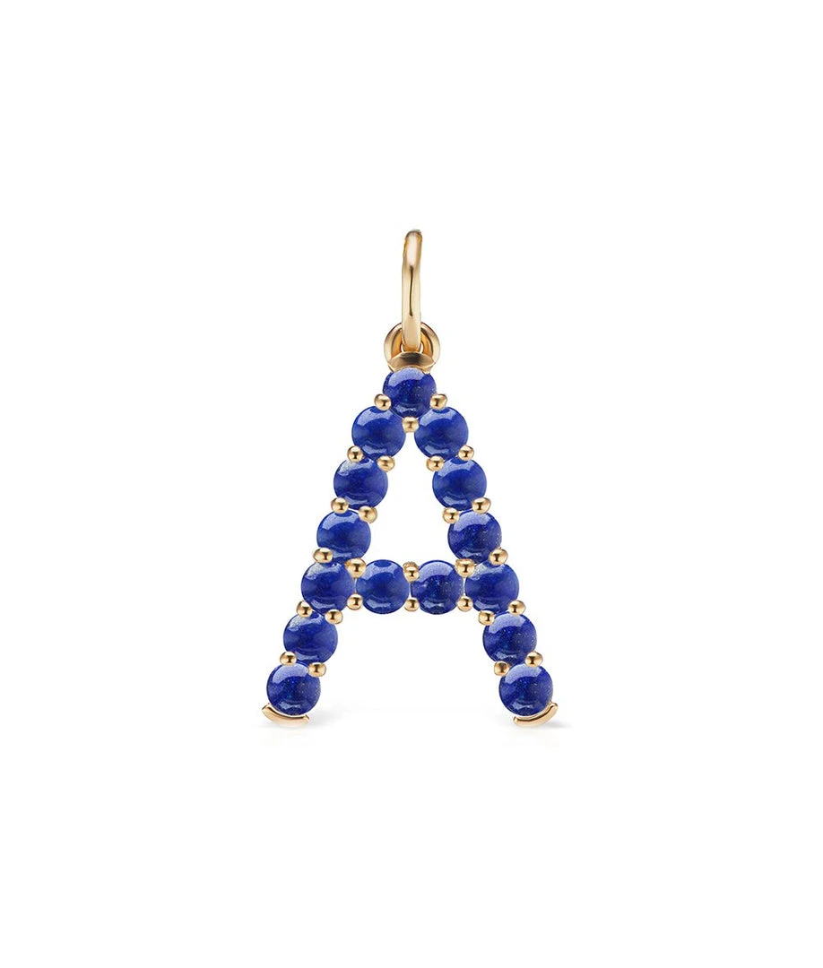 Briony Raymond Confetti Lapis Letter Pendant 3 Briony Raymond Confetti Lapis Letter Pendant