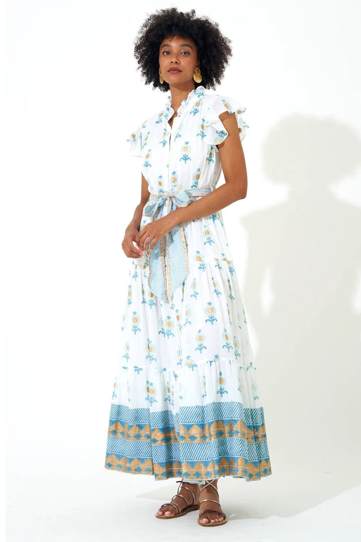 OLIPHANT Ruffle Collar Button Maxi 3 OLIPHANT Ruffle Collar Button Maxi