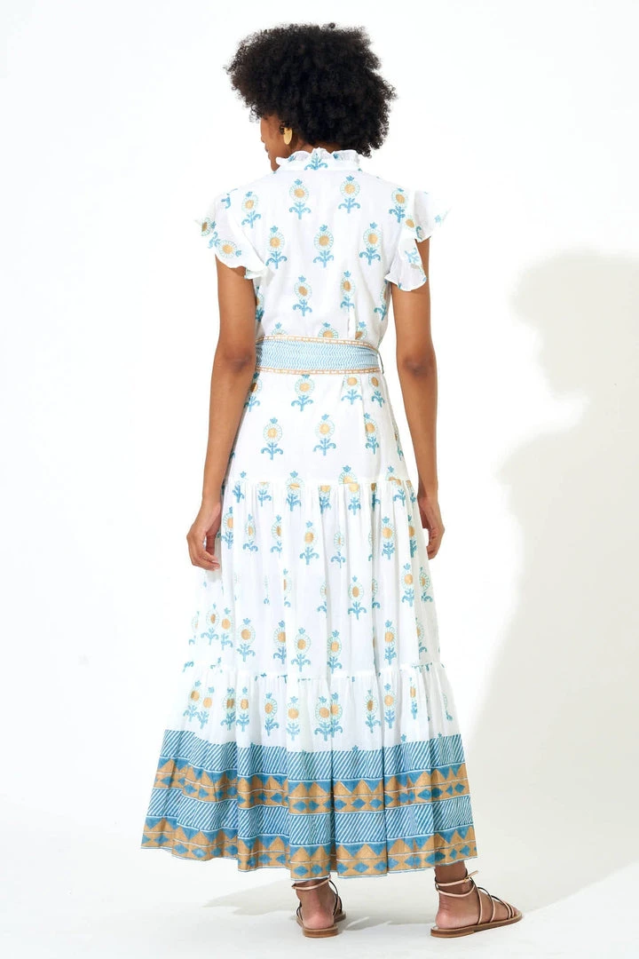 OLIPHANT Ruffle Collar Button Maxi 4 OLIPHANT Ruffle Collar Button Maxi