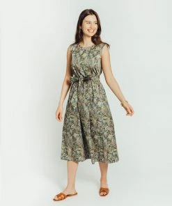 Daphne Wilde WHAT'S HOT Salma Dress In Grosvenor Voyage Liberty Cotton