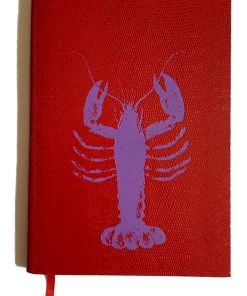 Sloane Stationery PURPLE LOBSTER - NOTEBOOK Stationery & Home