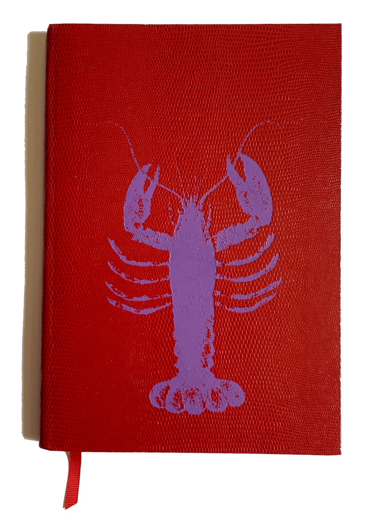 Sloane Stationery PURPLE LOBSTER - NOTEBOOK Stationery & Home 3 Sloane Stationery PURPLE LOBSTER - NOTEBOOK Stationery & Home