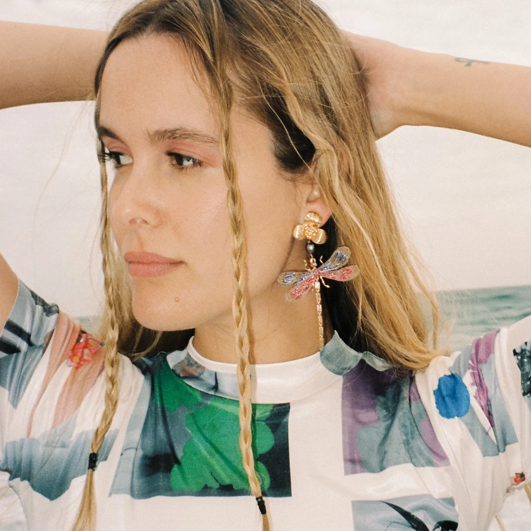 Mignonne Gavigan Lux Dragonfly Earrings Pink WHAT'S HOT 4 Mignonne Gavigan Lux Dragonfly Earrings Pink WHAT'S HOT